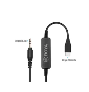 BOYA 35C-USB C 3.5mm TO USB TYPE-C CONNECTING CABLE (35C-USB C)