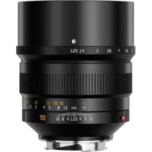 TTARTISAN 90 MM F1.25 LENS LEICA M MOUNT/BLACK