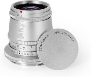 TTARTISAN 17mm F1.4 APS-C NIKON Z MOUNT/ SILVER