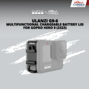 ULANZI G9-6 Multifunctional Chargeable Battery Lid for GoPro Hero 9 (2323)
