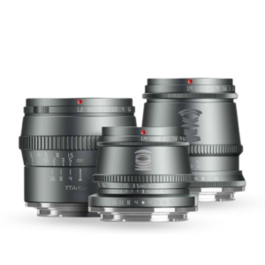 TTARTISAN LT3-M43 3 Pieces APS-C ( 50 mm f1.2 APS-C +35mm f1.4 APS-C +17 MM F1.4 APS-C ) FOR M43 MOUNT /Titanium