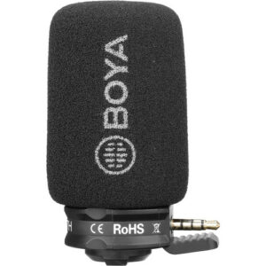 BOYA BY-A7H SMARTPHONE MIC 3.5mm JACK (BY-A7H) สภาพกล่องไม่สวย  เป็นสินค้า  Clearance