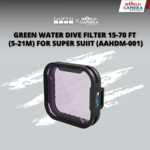 GOPRO GREEN WATER DIVE FILTER 15-70 FT (5-21M) FOR SUPER SUIT (AAHDM-001)