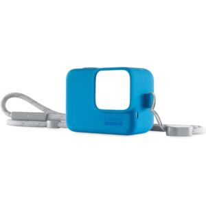 GOPRO SLEEVE+LANYAND (BLUE)--For Hero 5-6-7 CLEARANCE