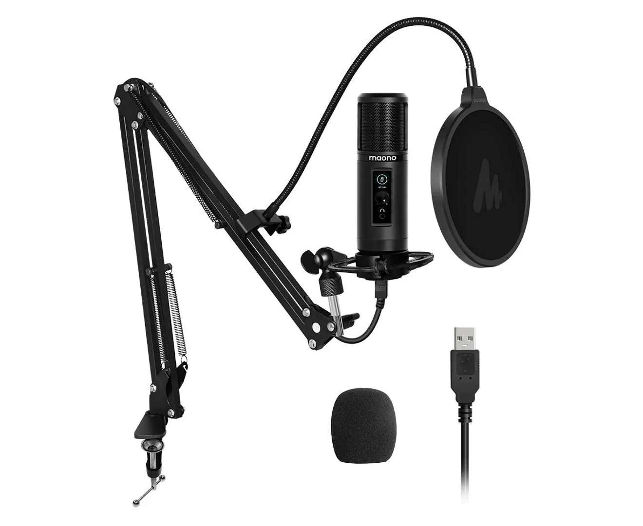 Studio USB Condenser Microphone Set