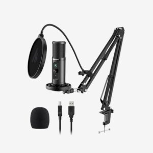 MAONO AU-PM422 Monitorable USB Condenser Microphone Set