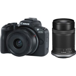 CANON EOS R50 KIT RF-S18-45 mm F/4.5-6.3 IS STM + RF-S 55-210 F/5-7.1 IS STM