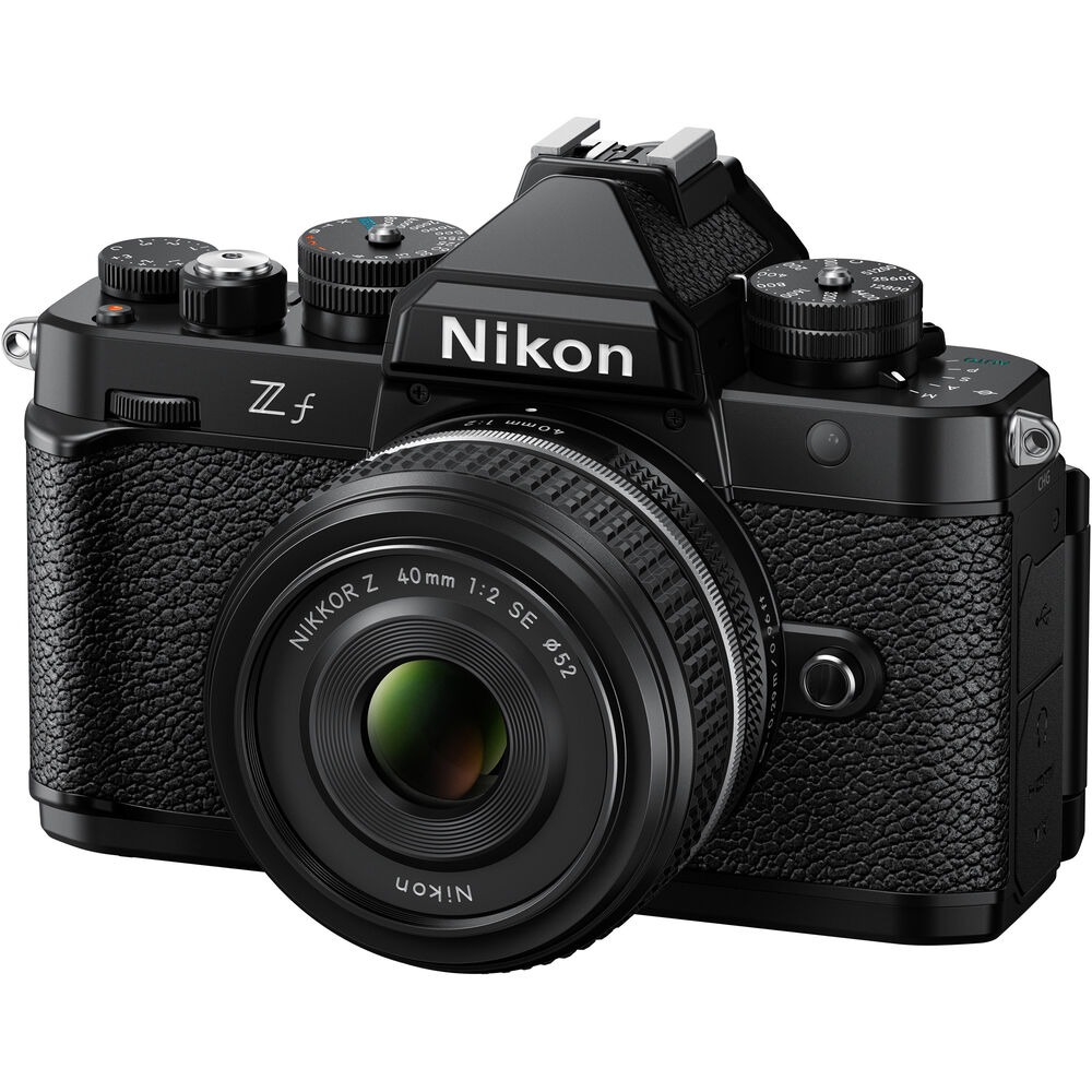 Nikon Zf Mirrorless Camera Black with 40mm Lens